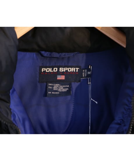 【古着】POLO RALPH LAUREN DOWN JACKET Black Size M