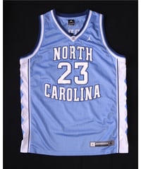 【古着】JORDAN NORTH CAROLINA Tah Heels 23 Throwback Jersey Top Blue/White Size XL