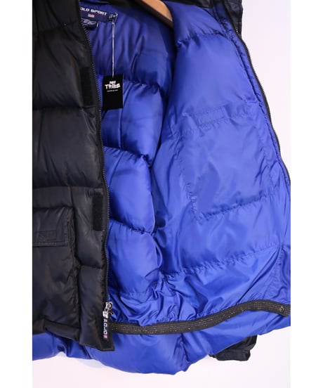 【古着】POLO RALPH LAUREN DOWN JACKET Black Size M