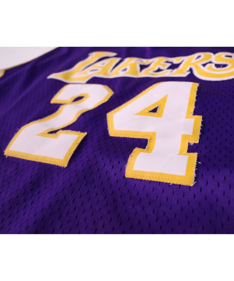 【古着】NBA LAKERS ADIDAS 24 KOBE BRYANT Swingman Jersey Top Purple/Yellow Size 2XL
