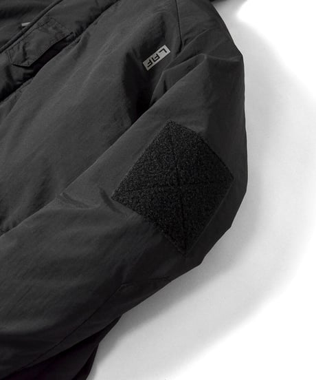 Lafayette BURLAP OUTFITTER ラファイエット バーラップ アウトフィッター NYLON PARKA JACKET BLACK Lsize