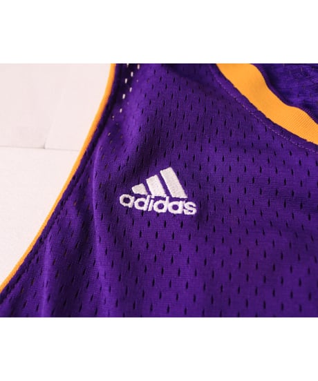 【古着】NBA LAKERS ADIDAS 24 KOBE BRYANT Swingman Jersey Top Purple/Yellow Size 2XL