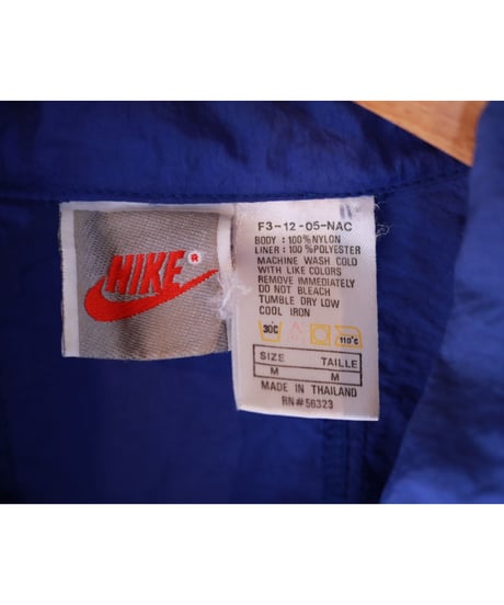【古着】NIKE NYLON JACKET Green/Blue Size M