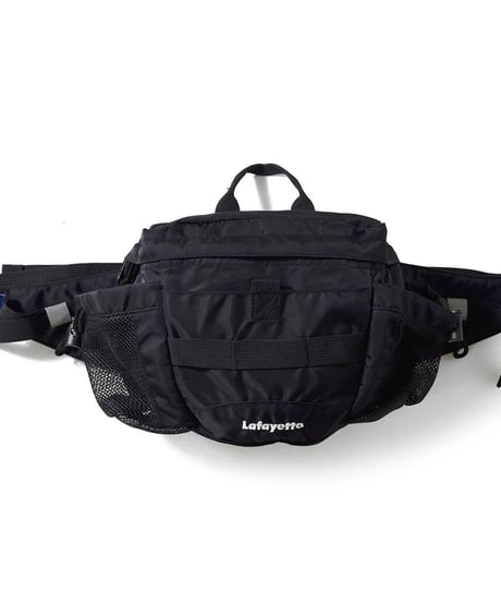 Lafayette ラファイエット SMALL LOGO SPORT HIP BAG ショルダーバック  BLACK ブラック