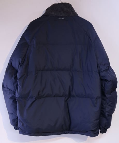 【古着】NAUTICA REVERSIBLE DOWN JACKET Red/Navy/White Size L