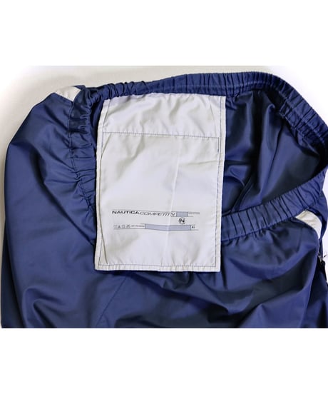 【古着】NAUTICA NYLON SHORT PANTS Navy Size XL