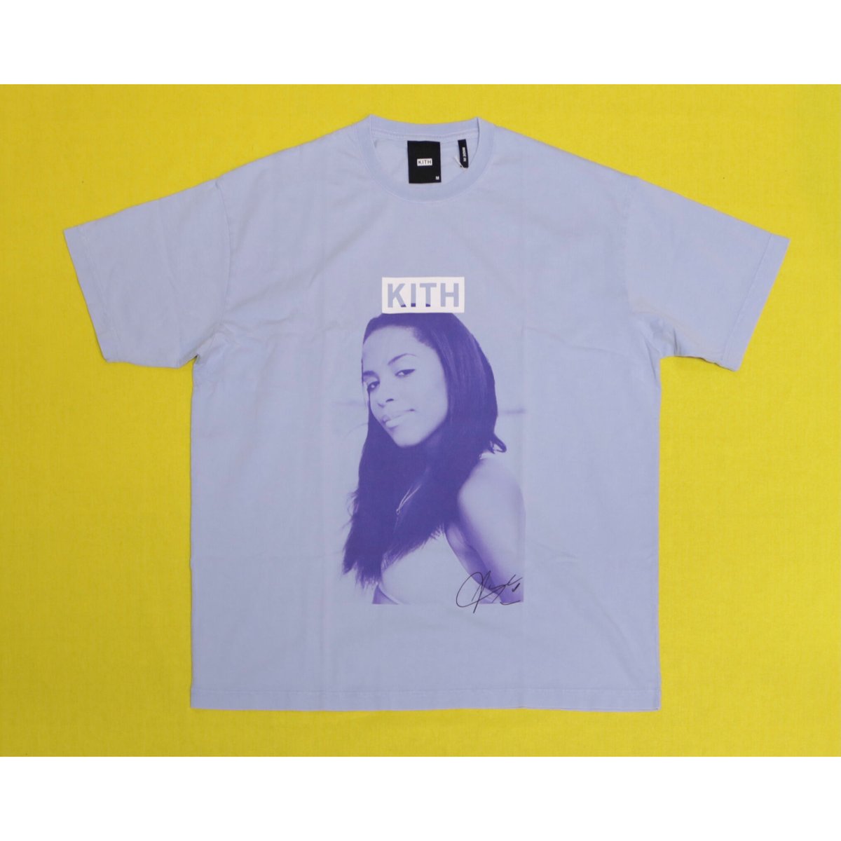 KITH x RW x AALIYAH BACK & FORCE VINTAGE T Avalanche Size M