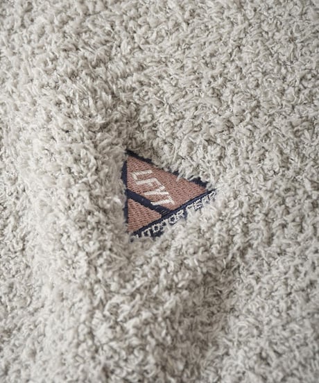 LFYT OUTDOOR LOGO BOUCLE SWEATER GRAY Lサイズ