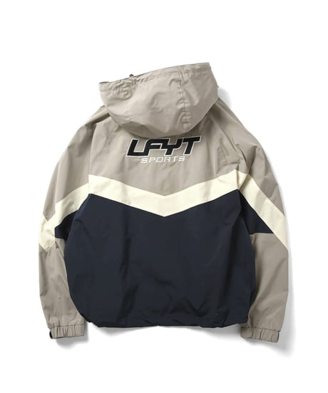 LFYT エルエフワイティー SPORTS ANORAK TRACK JACKET ジャケット LS211002 BEIGE ベージュ Size XL