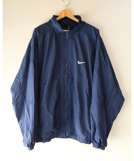 【古着】NIKE NYLON JACKET Navy Size XXL