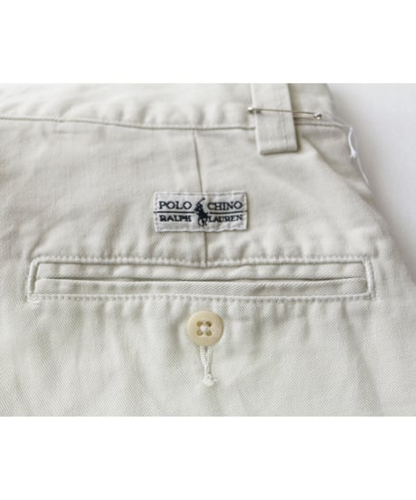 【古着】POLO RALPH LAUREN チノ ハーフパンツ Kinari Size 33 inch