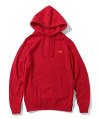 LFYT × THE HALAL GUYS VENDORS HOODED SWEATSHIRT RED Size M