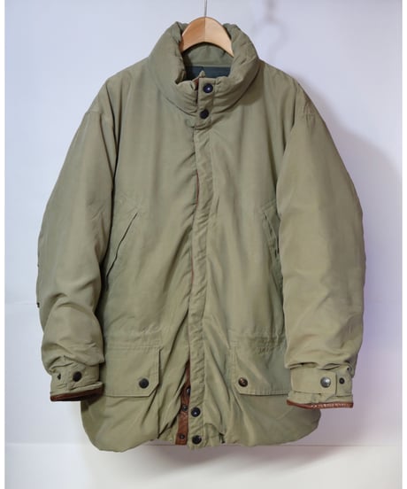 【古着】NAUTICA DOWN JACKET Khaki/Brown Size L