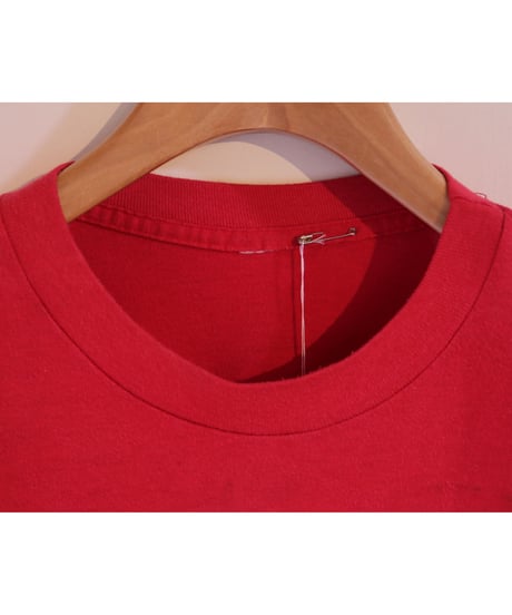 【古着】TAZ DEVIL WAX ‘EM SURF Tee Red