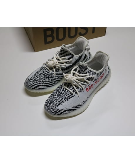 adidas Originals yeezy boost 350 V2 ZEBRA DESIGN BY KANYE WEST  WHITE/CORE BLACK/RED  CP9654