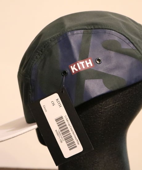 Kith Us Camp Hat （Forest Green / White）