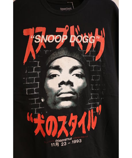 【古着】SNOOP DOGG DOGGYSTYLE T Black Size XL