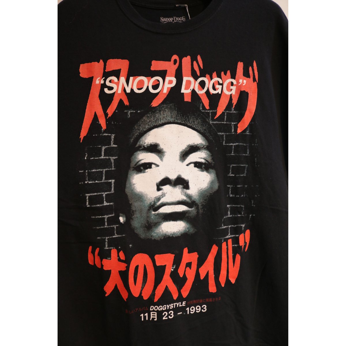 【古着】SNOOP DOGG DOGGYSTYLE T Black Size XL