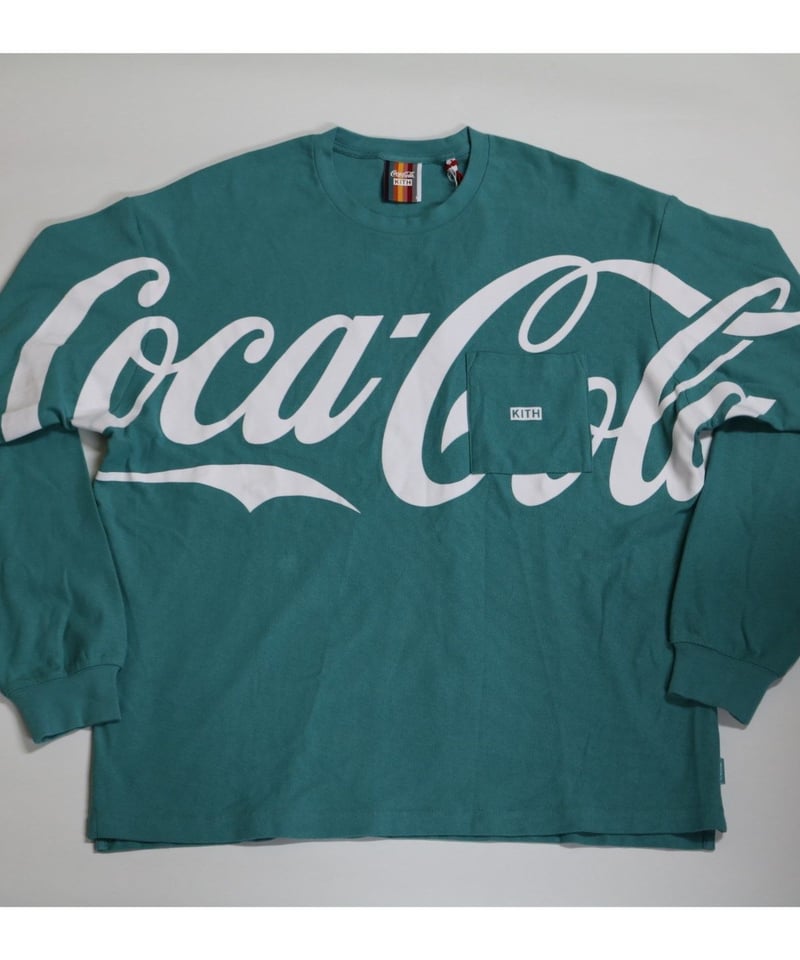 KITH X COCA-COLA QUINN L/S TEE AQUA L | NEO TRIBE