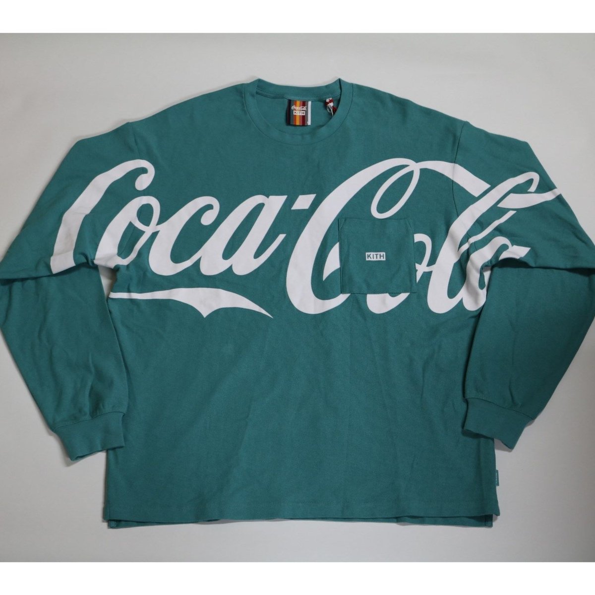 KITH X COCA-COLA QUINN L/S TEE AQUA L | NEO TRIBE