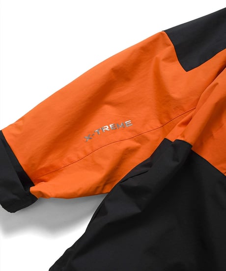 LFYT X-TREME OUTDOOR LOGO  2LAYER MOUNTAIN オレンジ　Lサイズ