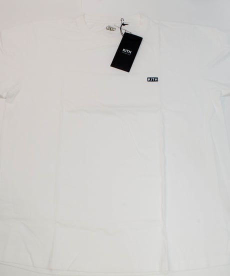 KITH MINI CHEST BOX LOGO TEE WHITE <L>