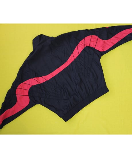 【古着】NIKE AIR JORDAN NYLON JACKET Black/Red Size M