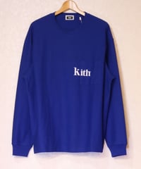 KITH L/S QUINN  MAZARINE BLUE Size L