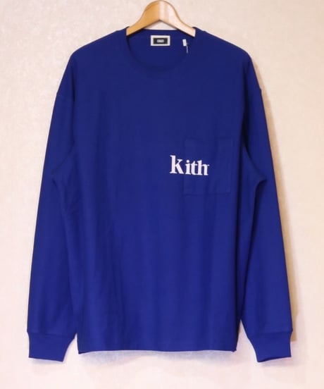 KITH L/S QUINN  MAZARINE BLUE Size L