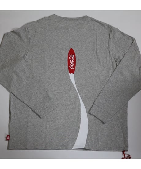KITH x Coca-Cola Aloha L/S Tee ヘザーグレー XXL