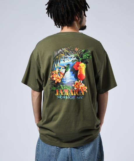 LFYT VACATION CLUB JAM TOUR Tee Olive Size XL