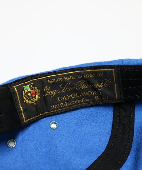 Supreme x Loro Piana Wool  Camp Cap キャンプキャップ  Blue