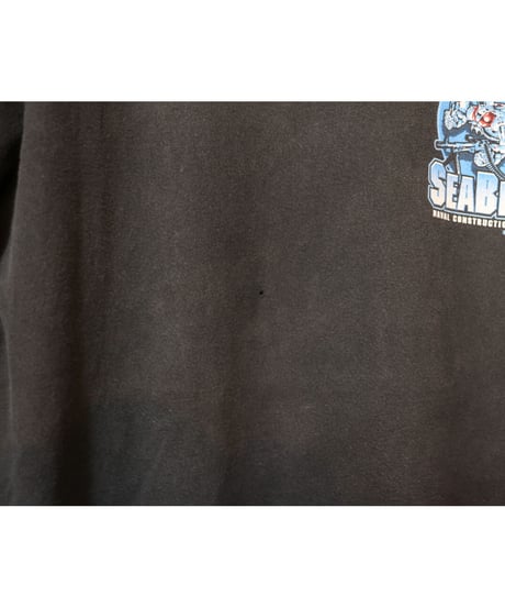 【古着】7.62 DESIGN MILITARY APPAREL SEABEES S/S TEE Black Size L