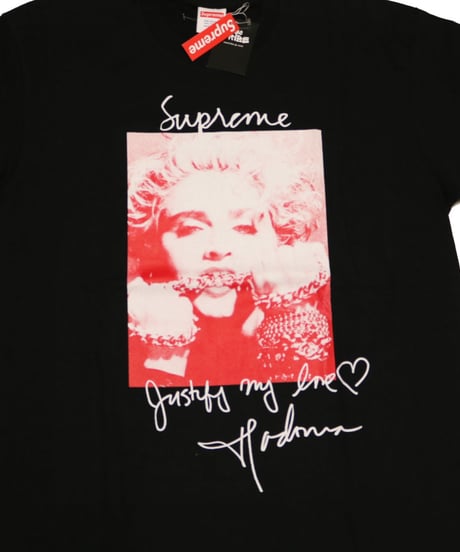 Supreme MADONNA S/S Tee BLACK M