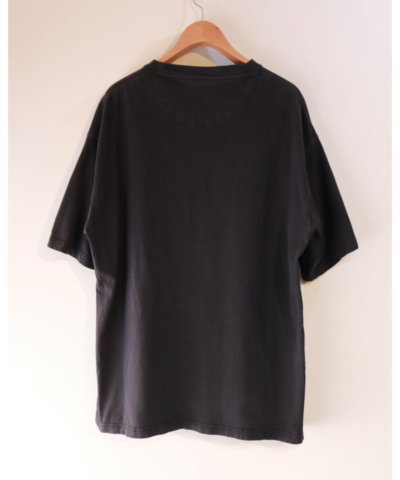 ヴィンテージ　セサミストリート　グローバー　ブラックアウト　古着　Tシャツ　黒 セサミストリート グローバー Tシャツ ヴィンテージ風 - メルカリ