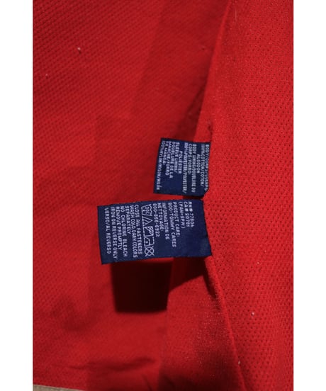 【古着】TOMMY HILFIGER ANORAK COTTON JACKET Beige / Red Size XXL