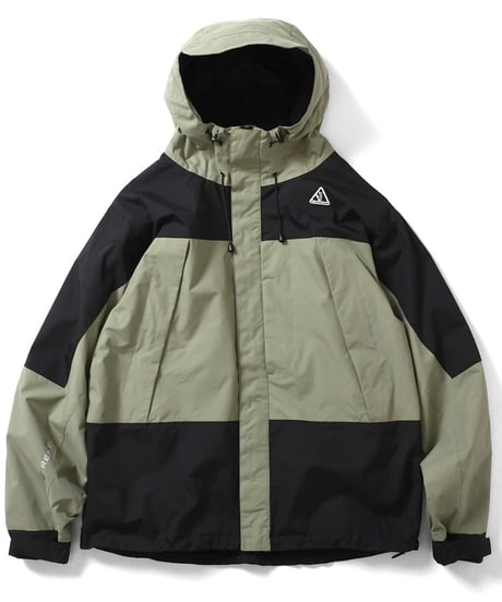 LFYT X-TREME OUTDOOR LOGO 2LAYRE MOUNTAIN オリーブ XL