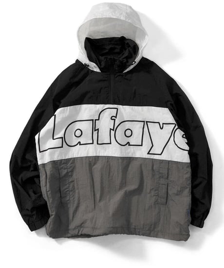 Lafayette ラファイエット OUTLINE LOGO CLASSIC NYLON ANORAK JACKET アノラックジャケット