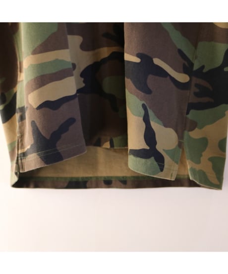 Supreme FW18KN65 Pique S/S Henley M Main Woodland Camo L size