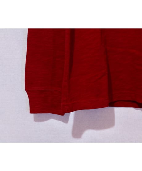 KITH JFK SLUB JERSEY L/S TEE Red Size M