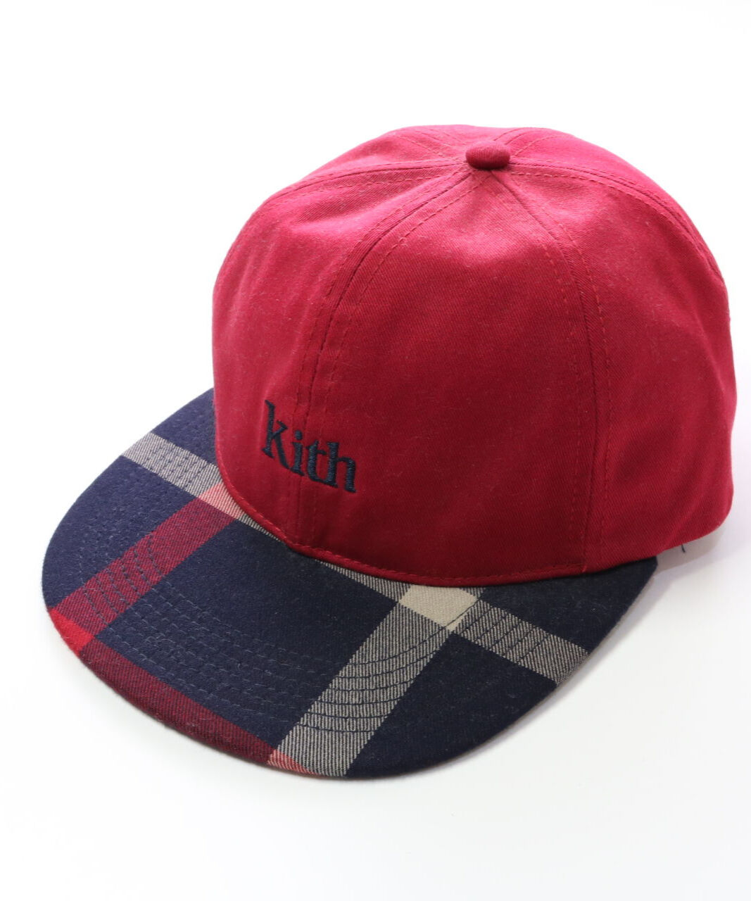 KITH チェック　キャップ