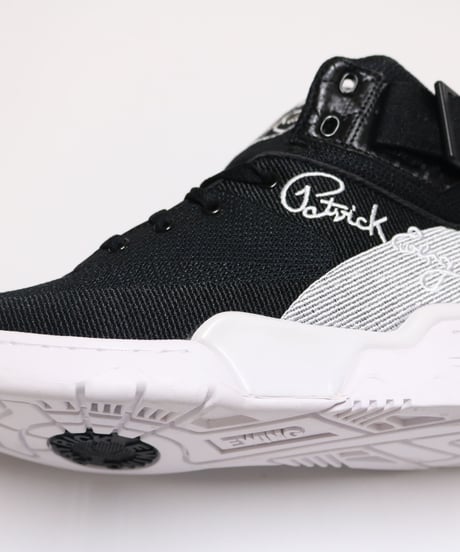 EWING ATHLETICS 33 HI BLACK/WHITE "SPEEDWEAVE"