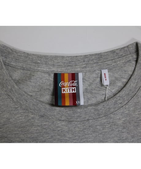 KITH x Coca-Cola Aloha L/S Tee ヘザーグレー XXL
