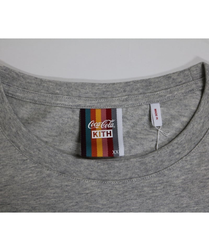 KITH x Coca-Cola Aloha L/S Tee ヘザーグレー XXL | NEO