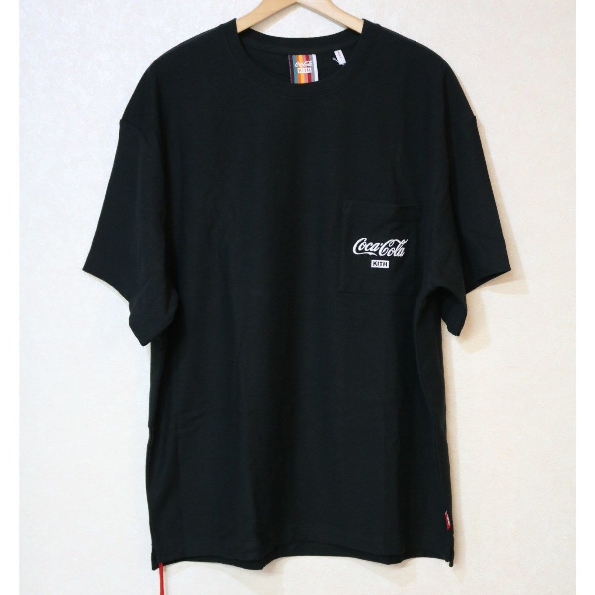 KITH x COCA-COLA POCKET TEE BLACK L