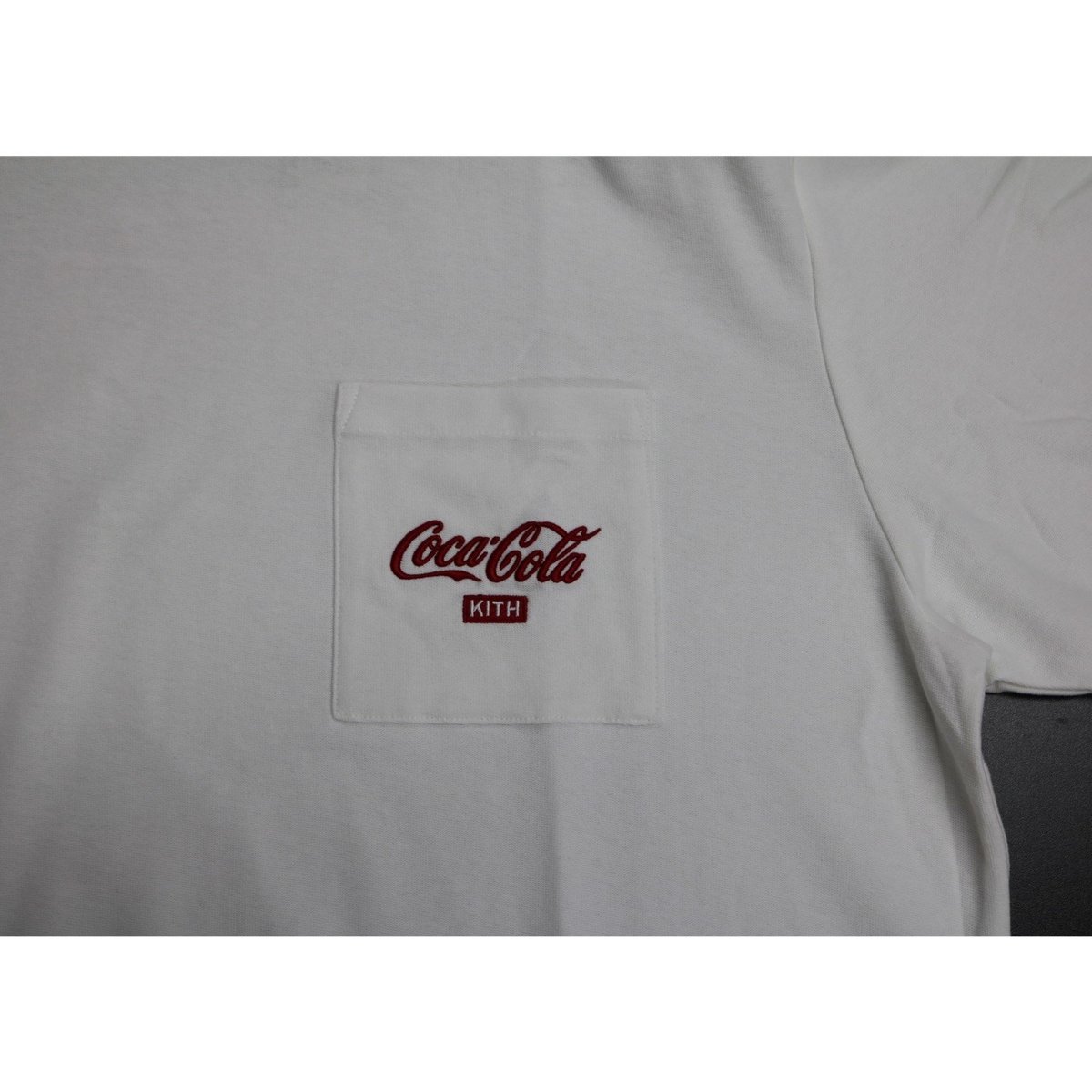 Kith x Coca-Cola パーカー　Turtledove ホワイト　S