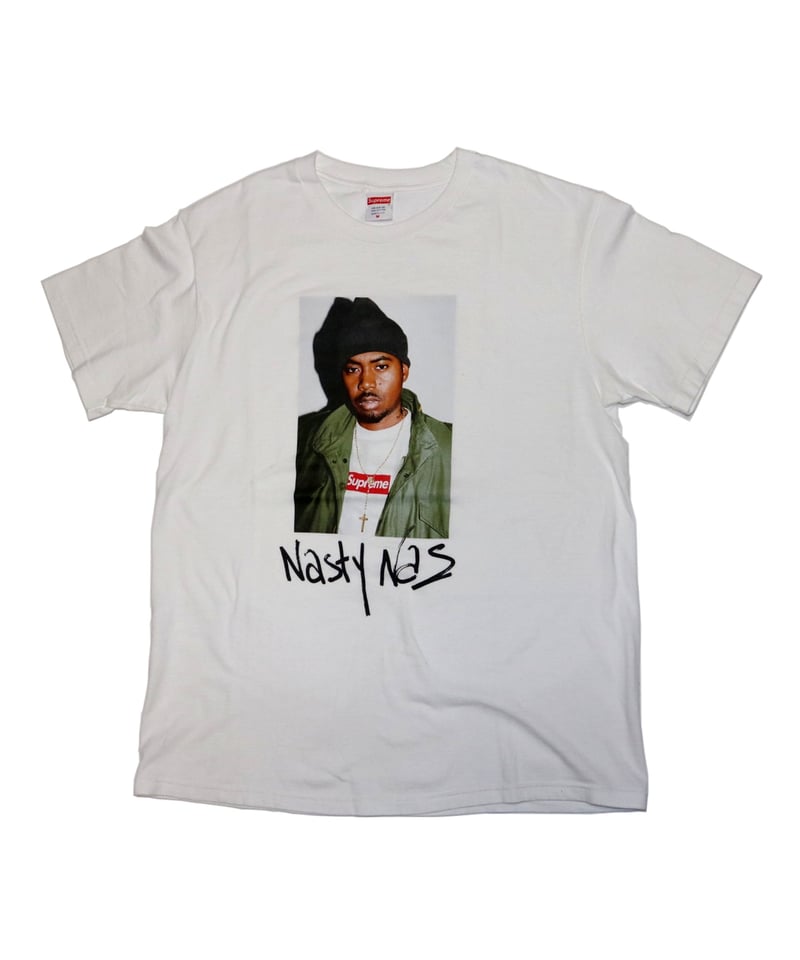 Supreme NAS Tee T-shirt White Fw17 M size | NEO 