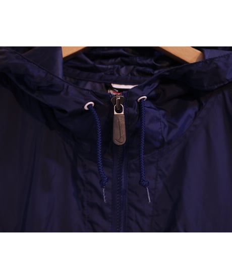 【古着】NIKE PULLOVER NYLON JACKET Navy/Yellow/White Size M