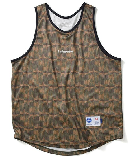 LAFAYETTE × ballaholic - NYC CAMO REVERSIBLE TOPS GREEN×WHITE