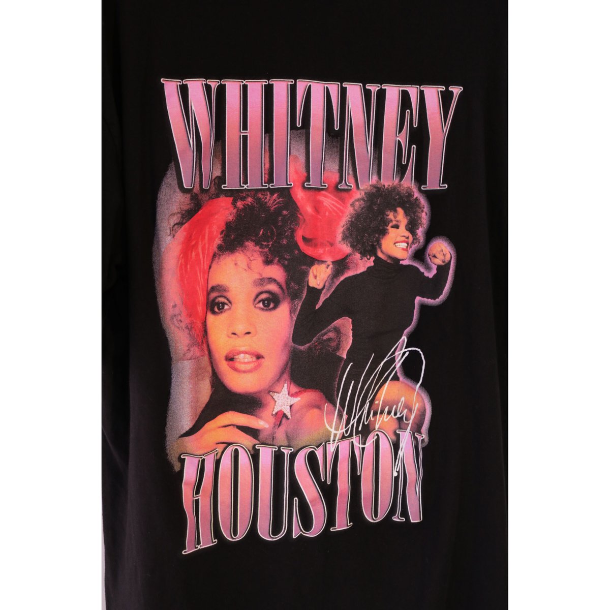 古着】H&M WHITNEY HOUSTON Tee Black Size L | NEO